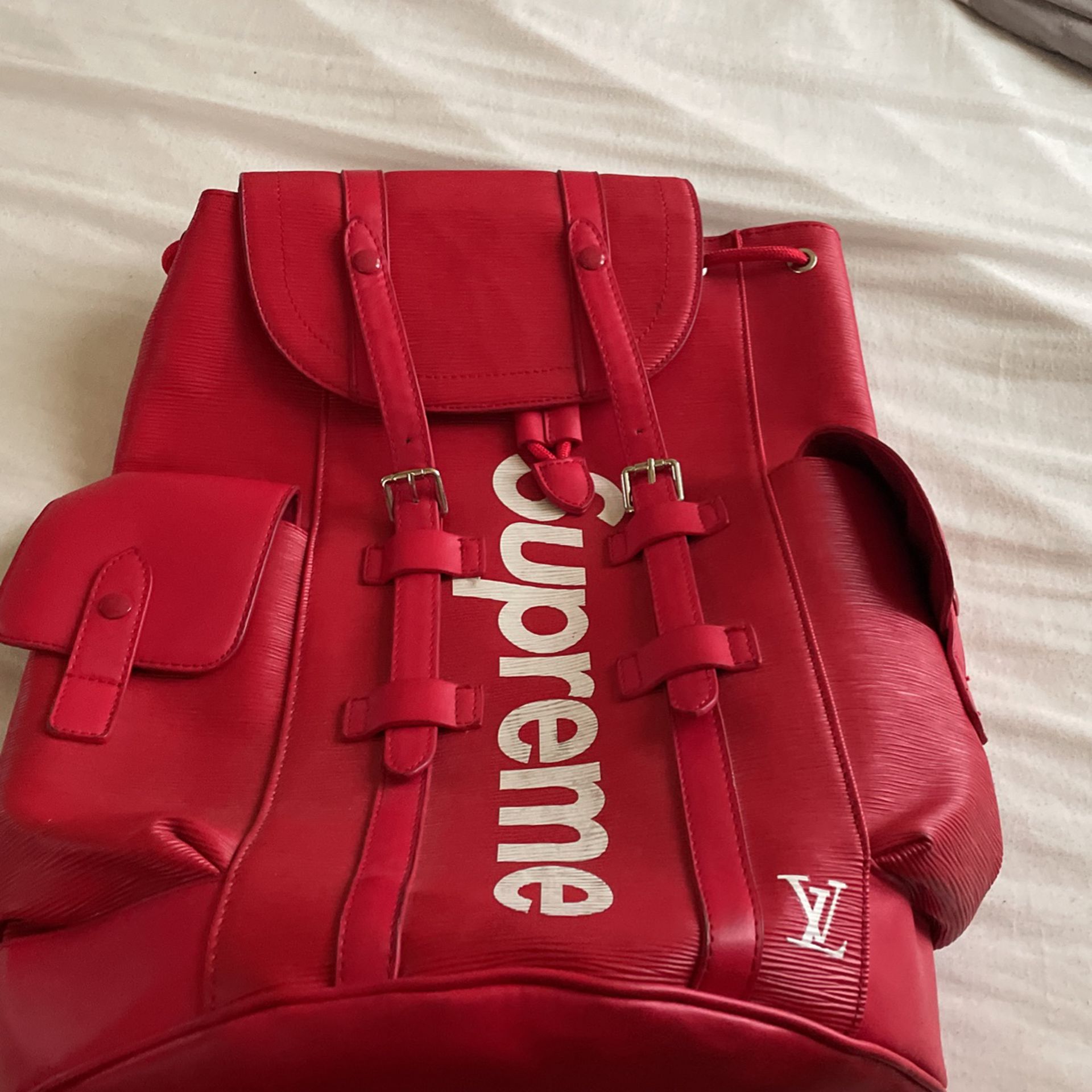Louis Vuitton X Supreme Christopher Backpack for Sale in Kearny, NJ -  OfferUp