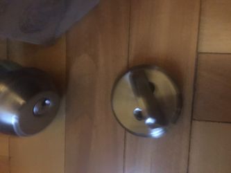 Brand new Schlage Single cylinder satin nickel deadbolt