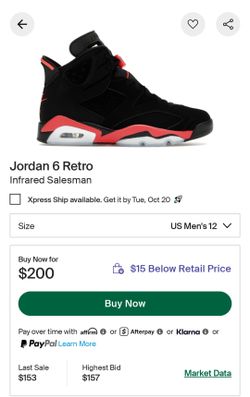 Jordan 6 Infrared