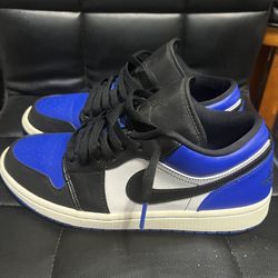 Jordan 1 low royal toe size 10.5 for sale
