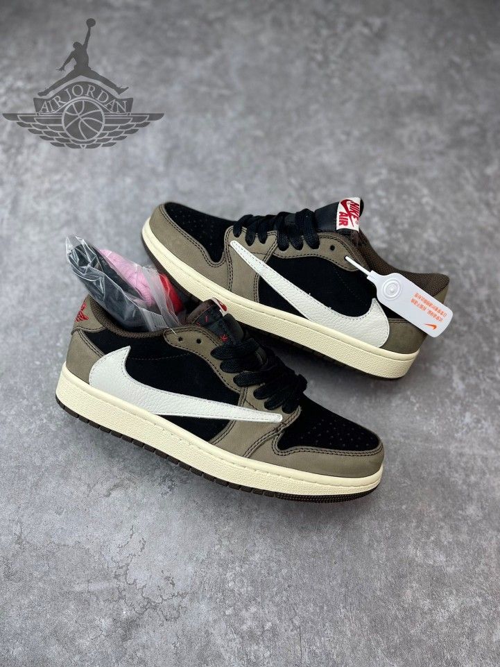 Air Jordan 1 Low OG SP x Travis Scott “Sail and Ridgerock” – The