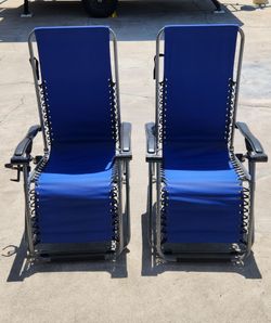 2 Zero Gravity reclining chairs
