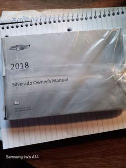 2018 silverado owners  manual