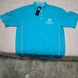Miami Dolphins Collar Shirts