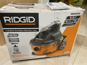 Ridgid WD4070 Wet/Dry Vaccum - 4 gal