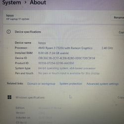 HP 17 Laptop