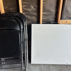 Party Chairs And Table 