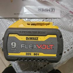 9ah Dewalt Flexvolt 