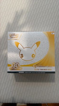 Pokemon 30th Celebration Pokemon Center ETB