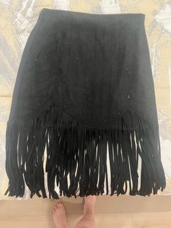 Cowgirl fringe skirt size Large