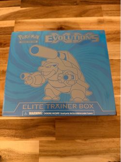 XY Evolutions Elite Trainer Box [Mega Blastoise]  ETB