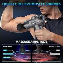 Pistola de Masaje Muscular – Masaje Profundo para Dolor Massage Gun