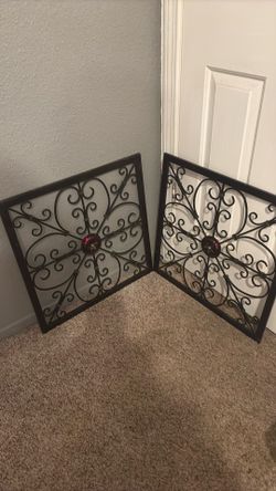Wrought iron frames