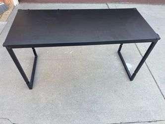 2 Black Table Desk
