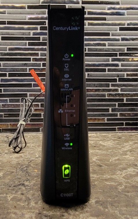 CENTURYLINK C1100T TECHNICOLOR 802.11n VDSL2 WIRELESS WIFI MODEM ROUTER