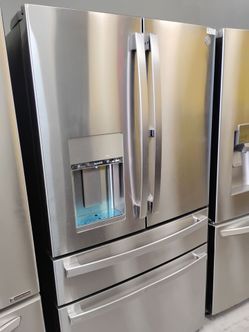 Refrigerator stainless 4-puertas GE