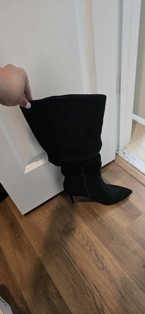 Black Suede ALDO Boots