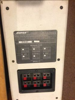 Bose surround. bass box