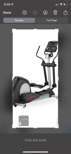 Life Fitness Elliptical X5 Work Out Machine