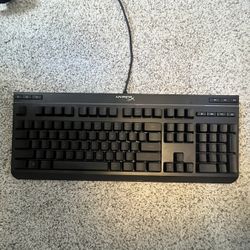 HyperX Alloy Core RGB – Membrane Gaming Keyboard, Comfortable Quiet Silent Keys with RGB LED Lighting