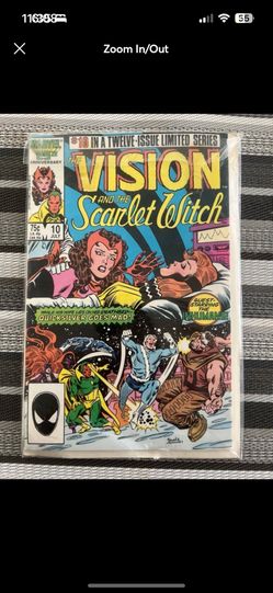 Vision Scarlet Witch Comic 