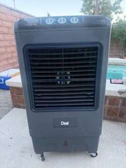 Dial evaporative cooler / swamp cooler