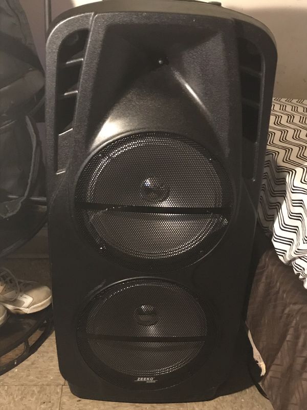 Zeeko Audio Speaker For Sale In Washington Dc Offerup zeeko audio speaker for sale in