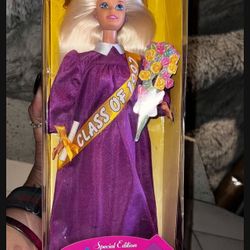 Vintage Graduation Barbie