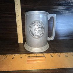 United States Marine Corps Recruiting Service Pewter Mug 