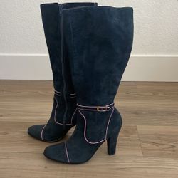 Blue Suede Boots 