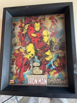 IRON MAN WALL ART