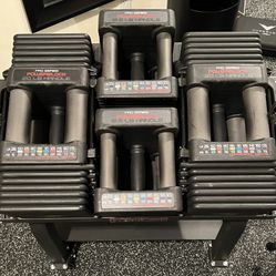 POWERBLOCK COMMERCIAL PRO 125 ADJUSTABLE DUMBBELLS