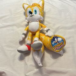 Sonic The Hedgehog Miles “Tails” Prower 11” Plush Toy