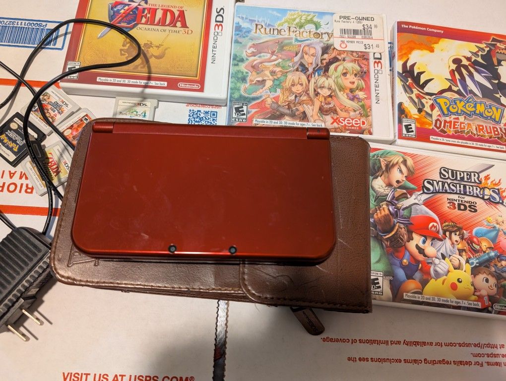 New 3DS XL Combo Wombo With Games And Case