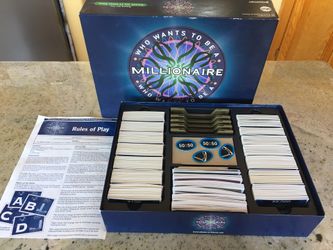 Who wants to be a Millionaire Board Game. New. Never used.