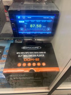 6.2” LCD Double din.. brand new