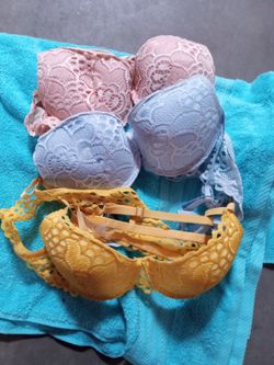 3 Brand New Bras 32b