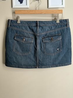 Wild fable denim mini skirt