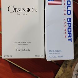 CK Obsession & polo Sport