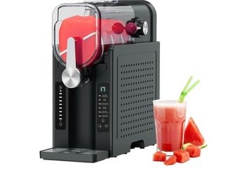 Professional Slush Machine, No Ice Needed, Self-Cleaning, 6 Preset Programs, Quickfreeze-Technology, Fro-Zen Drink Maker for Slush, Margaritas, Frappe