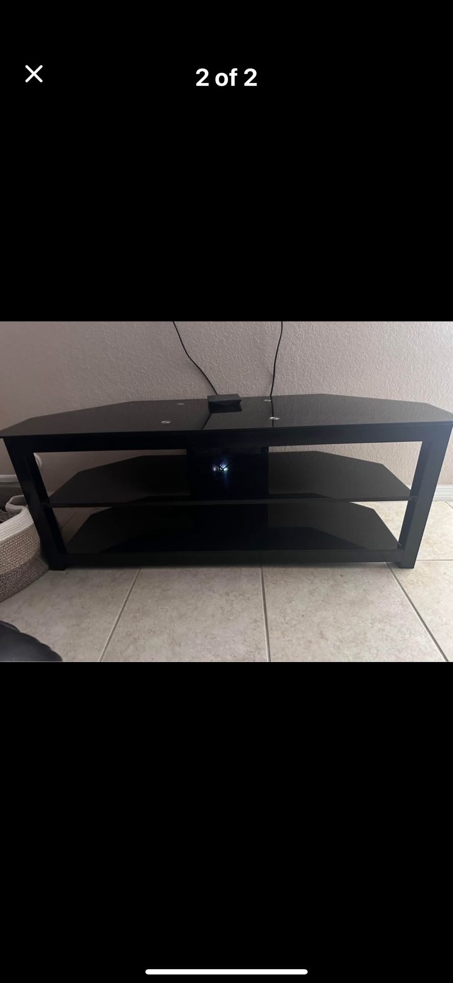 Bar Stools And Entertainment Table