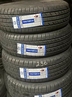 195/70/14 New Set Of Tires