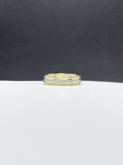 14k Gold WEDDING RING ( Argolla Italiana ) Thumbnail