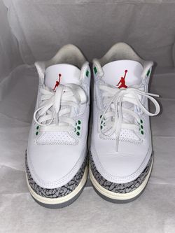 Jordan 3 Lucky Green Size 7.5w/6m