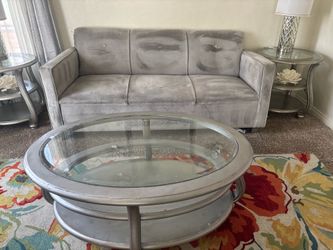 Couches and end tables
