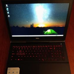 Dell 16" 1080P Gaming Laptop Intel Quad Core i5-7300HQ 16 GB Ram 500 GB SSD 1080P FHD LCD Nvidia GTX 1050 4 GB GPU Webcam HDMI WiFi Bluetooth Win 10