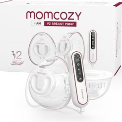 New Momcozy Ultralight And Hands-free Breast Pump V2