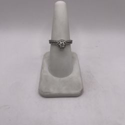 Gold Duo Diamond Engagement Ring Set