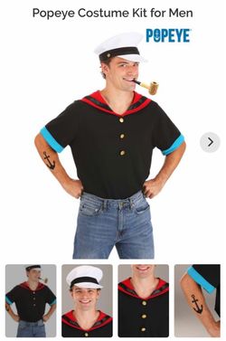 Popeye costume Kit NEW
