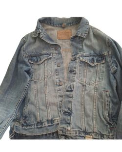 Vintage Aberand And Fitch Mens Denim Jacket S/M